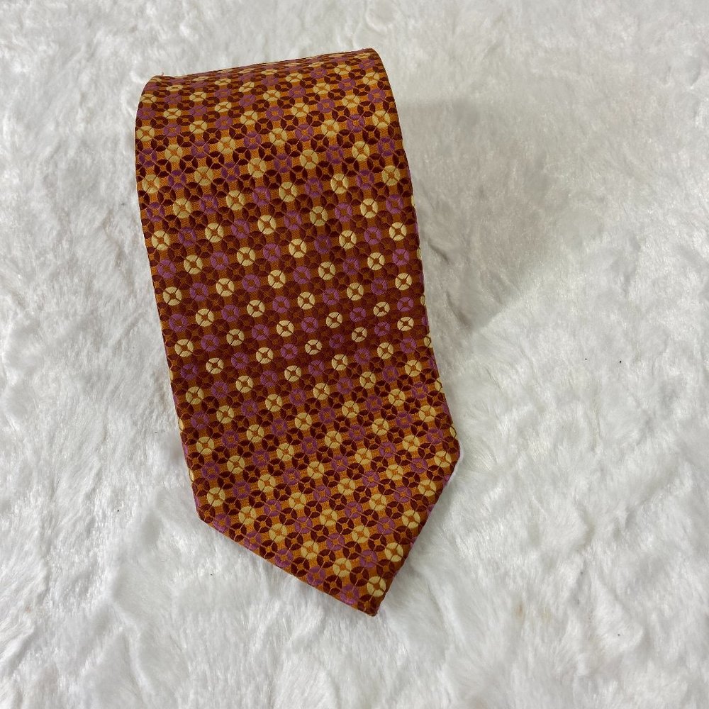 Vintage Alex Mishra Geometric Art Wear Neck Tie - Picture 2 of 5